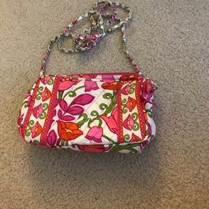 Mini compact mirror & small purse